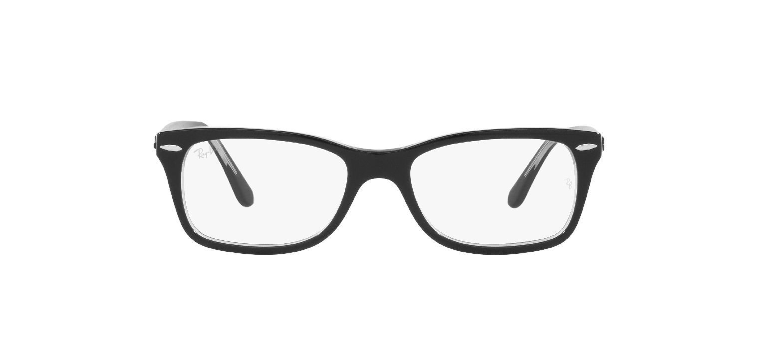 Ray-Ban Quadratisch Brillen 0RX5428 Schwarz für Herr-Dame