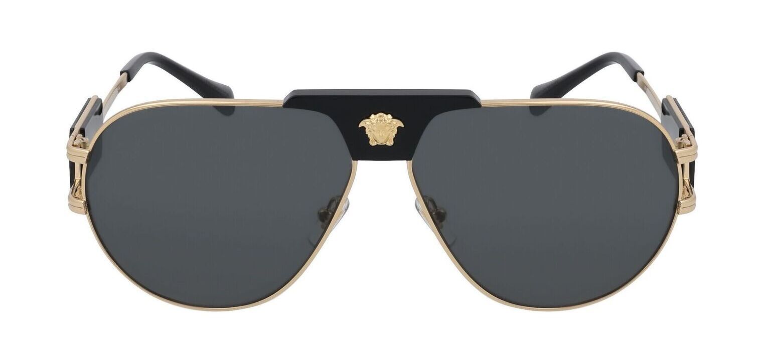 Versace Pilot Sonnenbrillen 0VE2252 Gold für Herr