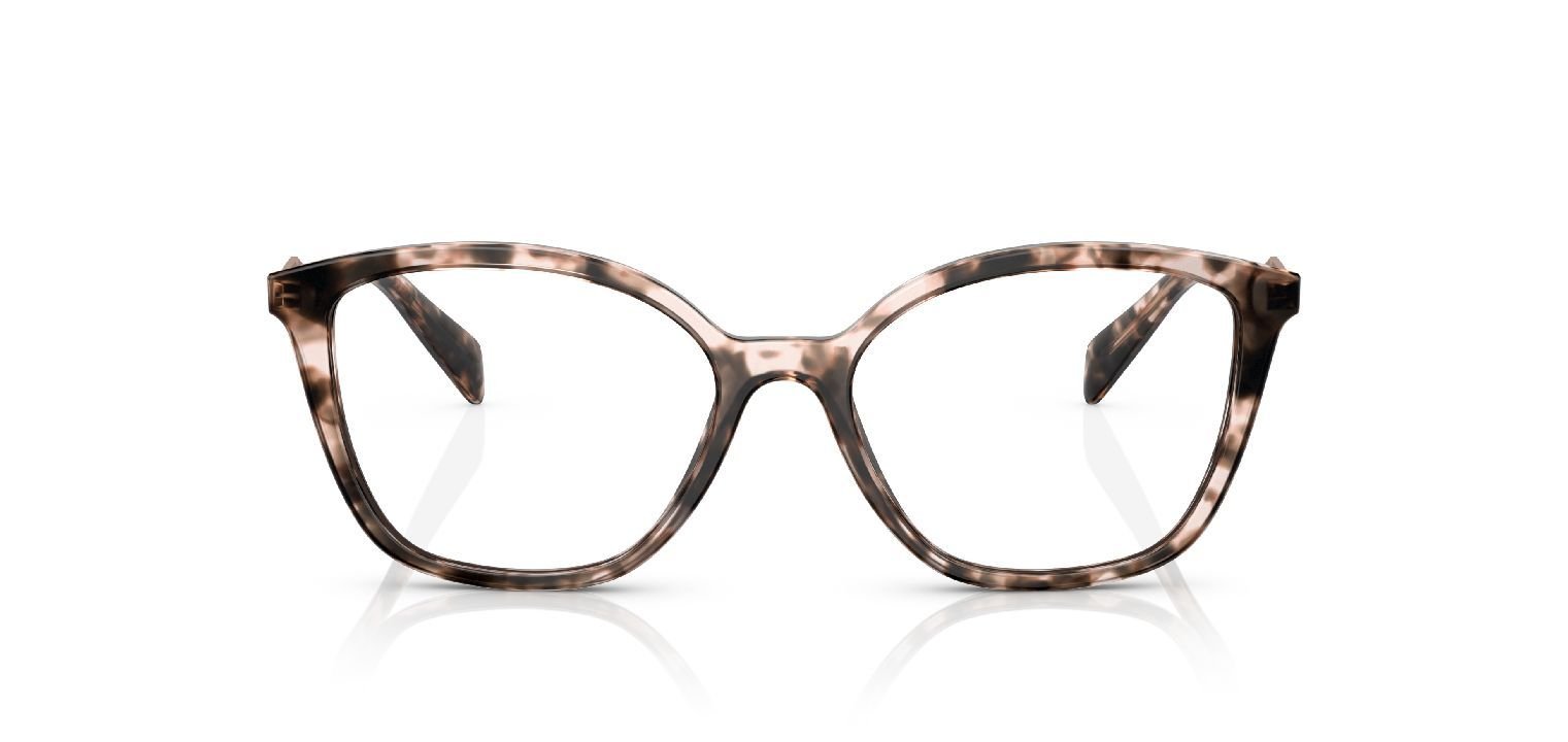 Prada Schmetterling Brillen 0PR 02ZV Rosa für Damen