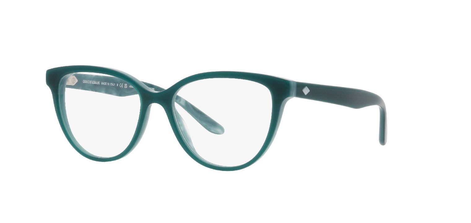 Giorgio Armani Schmetterling Brillen 0AR7228U Blau für Dame