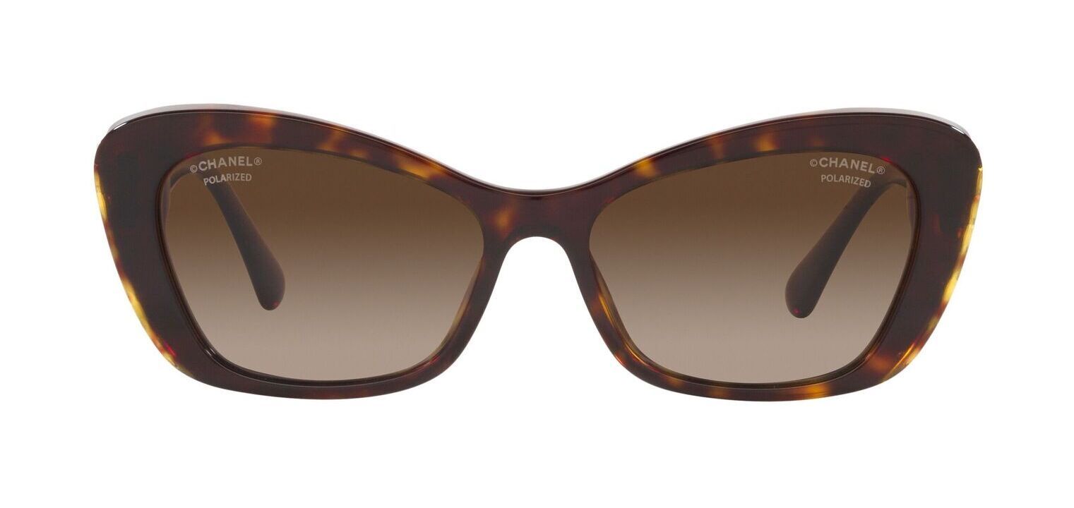 Chanel Schmetterling Sonnenbrillen 0CH5481H Schildpatt für Dame
