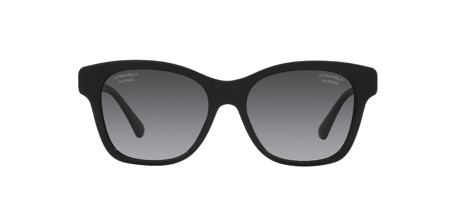 Chanel Rectangle Sunglasses 0CH5482H Black for Woman