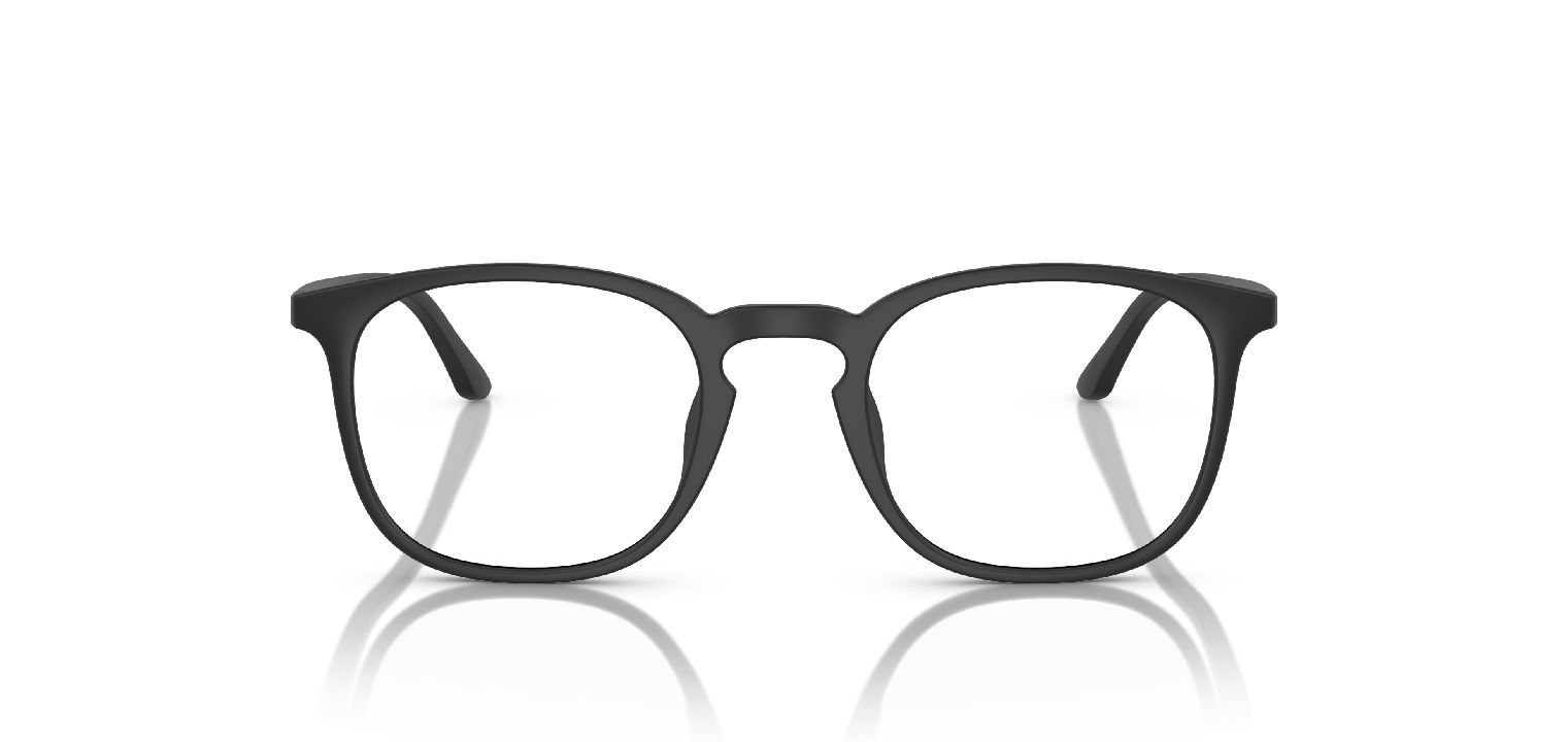 Philippe Starck Round Eyeglasses 0SH3088 Black for Man