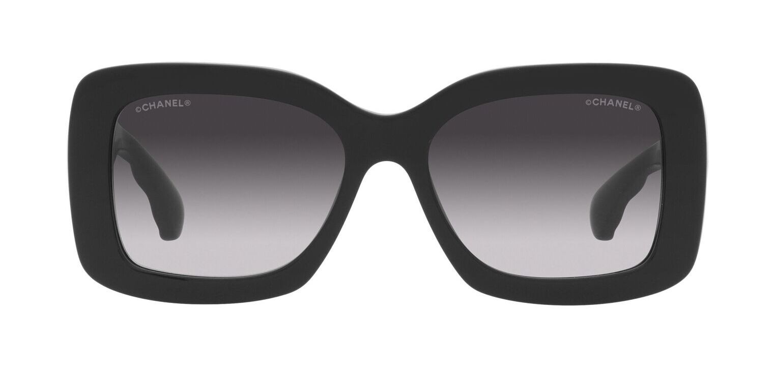 Chanel Rechteckig Sonnenbrillen 0CH5483 Schwarz für Dame