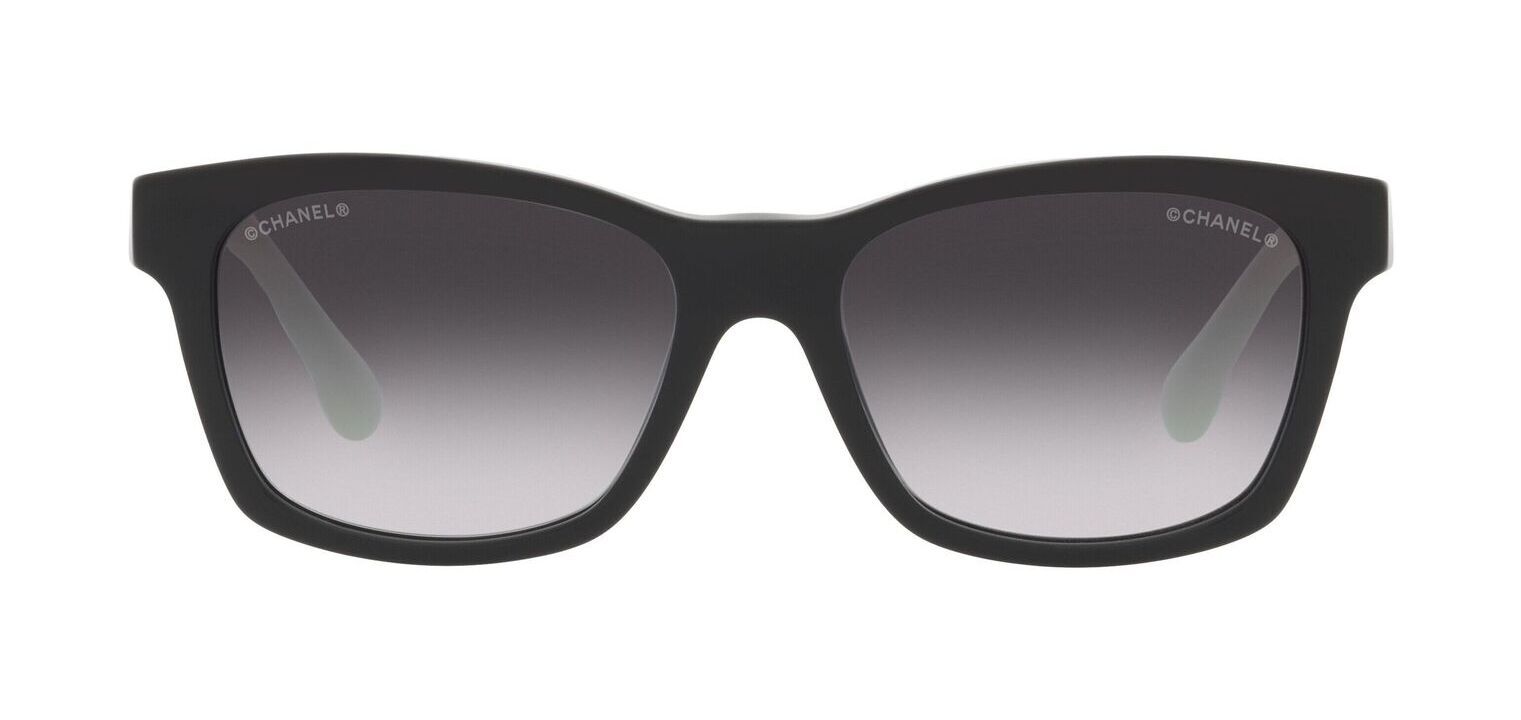 Chanel Rectangle Sunglasses 0CH5484 Black for Woman