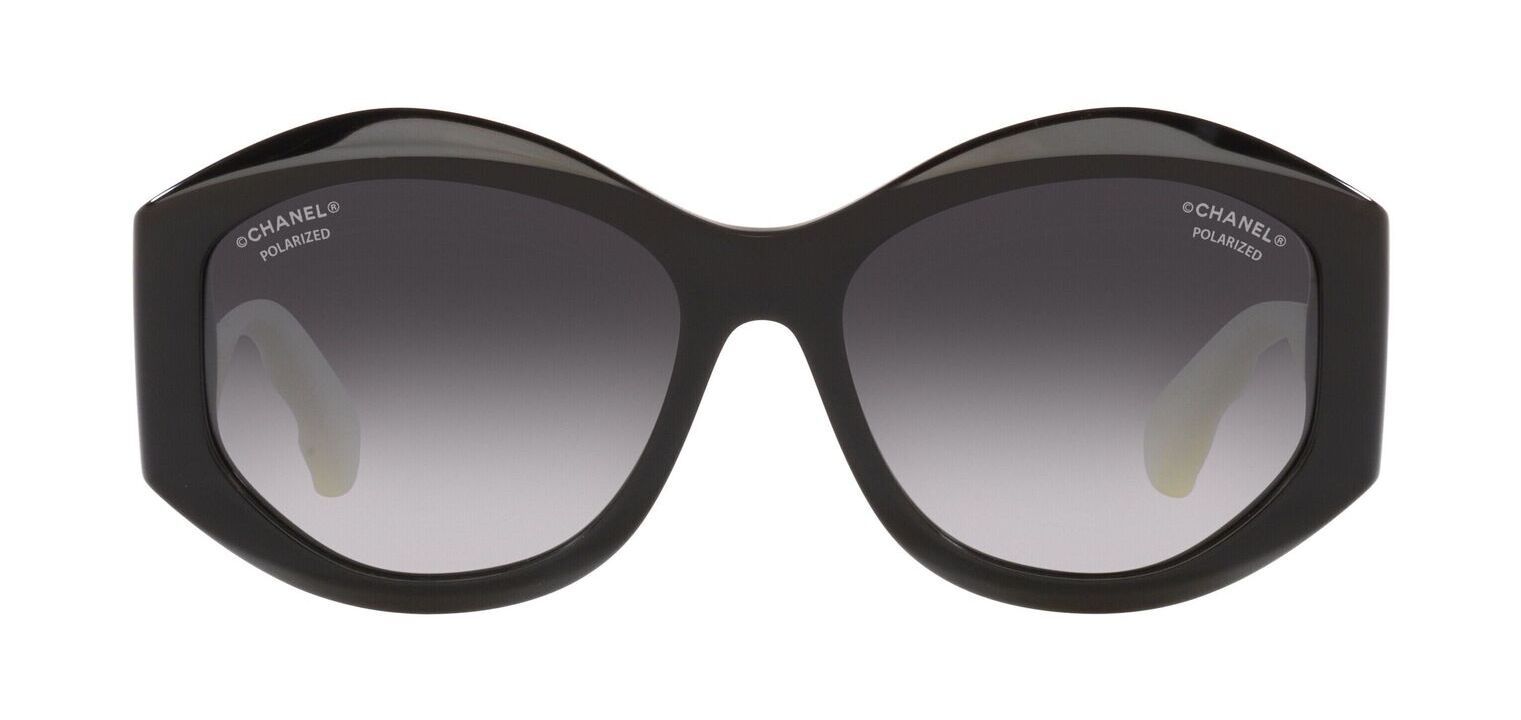 Chanel Oval Sonnenbrillen 0CH5486 Schwarz für Dame