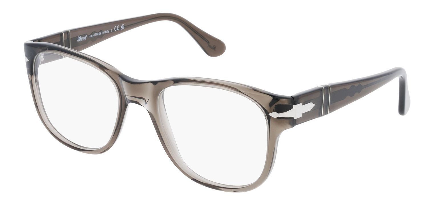 Persol Quadratisch Brillen 0PO3312V Grau für Herren