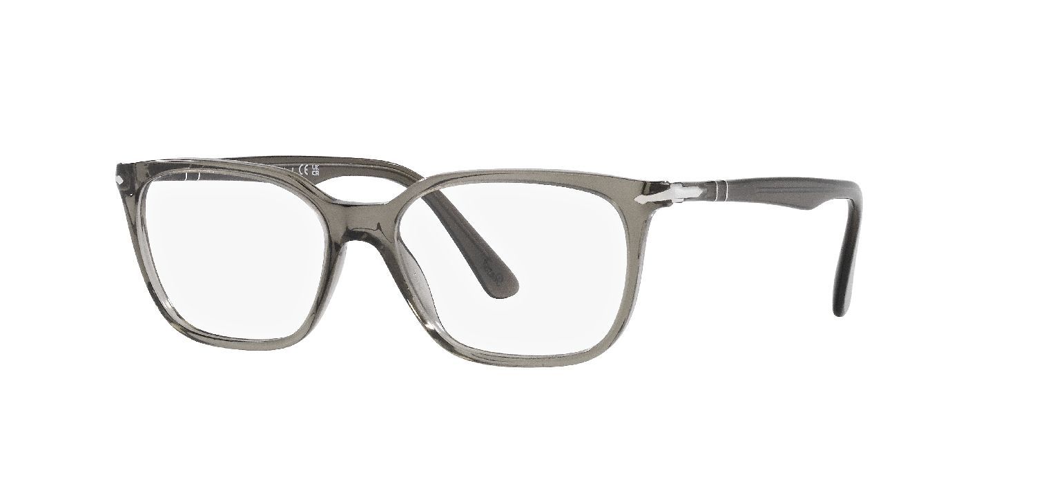 Persol Rectangle Eyeglasses 0PO3298V Grey for Man