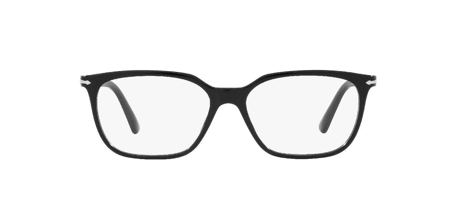 Lunettes de vue Persol Rectangle 0PO3298V Noir pour Homme