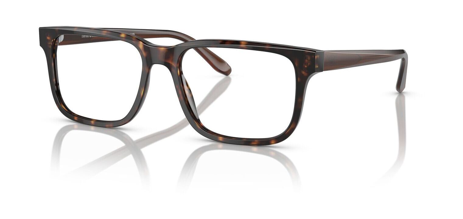 Emporio Armani Rechteckig Brillen 0EA3218 Schildpatt für Herr