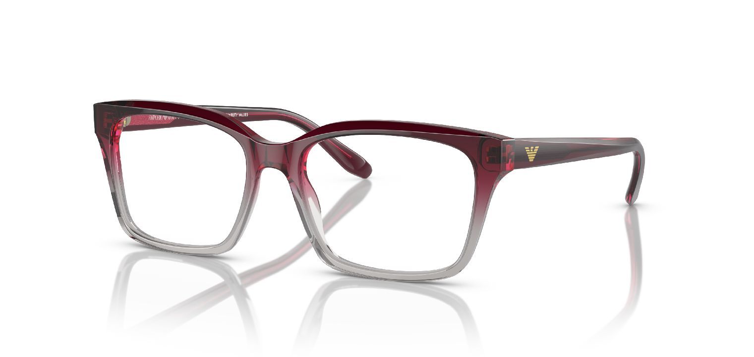 Lunettes de vue Emporio Armani Rectangle 0EA3219 Violet pour Femme