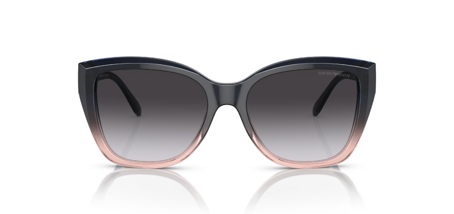Emporio Armani Schmetterling Sonnenbrillen 0EA4198 Blau für Dame