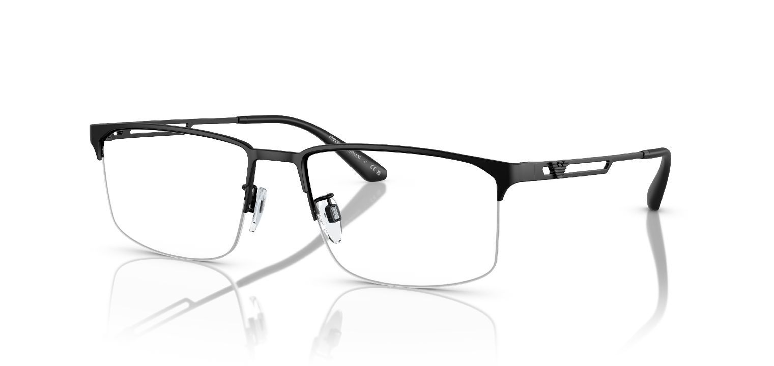 Emporio Armani Carré Eyeglasses 0EA1143 Black for Man