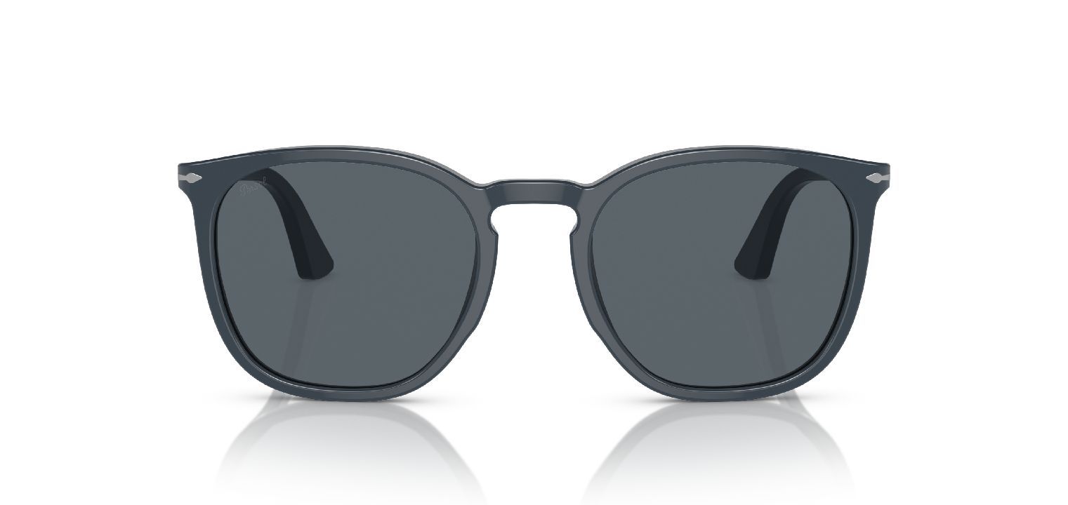 Lunettes de soleil Persol Rectangle 0PO3316S Bleu pour Homme Femme Visilab
