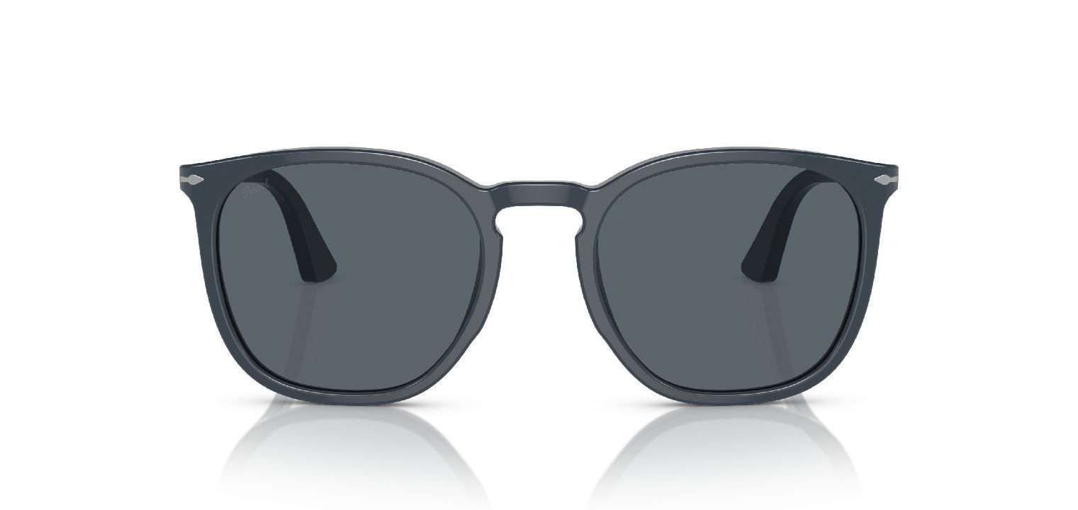 Persol Rechteckig Sonnenbrillen 0PO3316S Blau für Damen/Herren