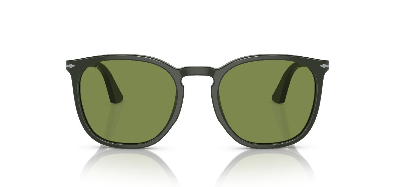 Persol Rechteckig Sonnenbrillen 0PO3316S Grün für Herr-Dame