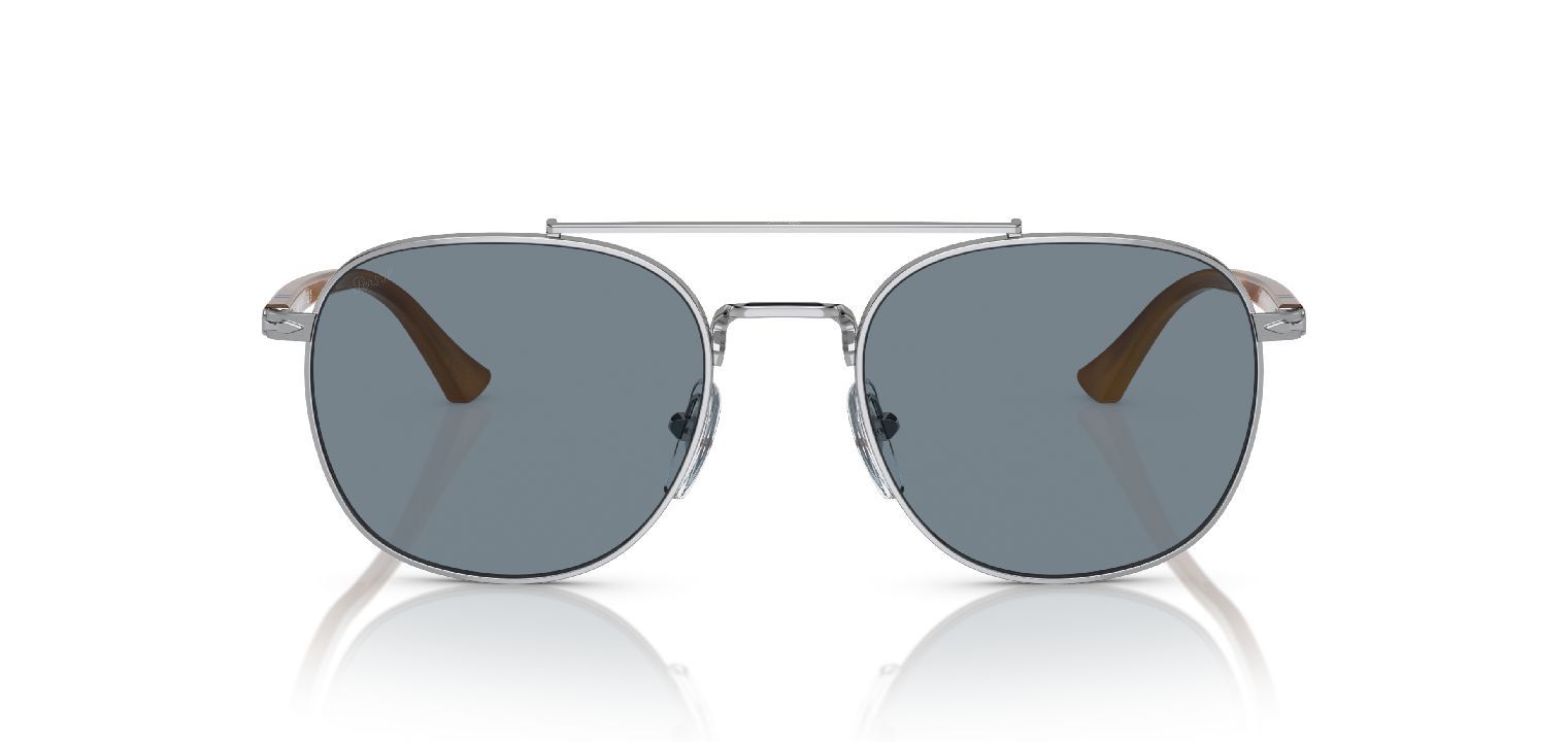 Persol Quadratisch Sonnenbrillen 0PO1006S Sillber für Damen/Herren