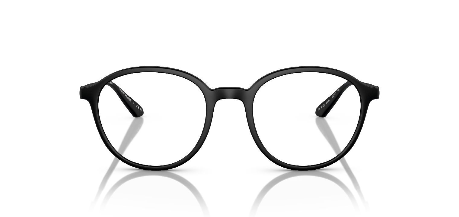 Emporio Armani Round Eyeglasses 0EA3225 Black for Man
