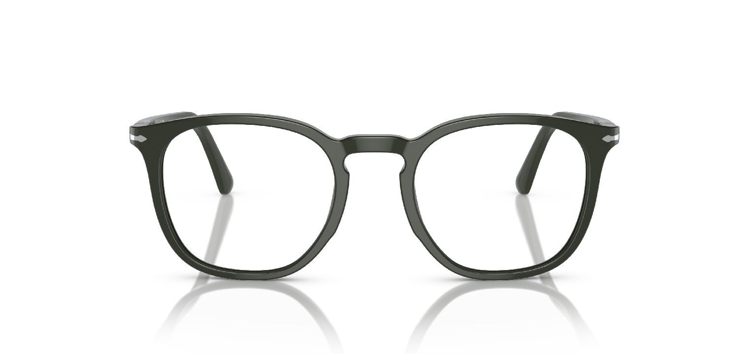 Lunettes de vue Persol Ronde 0PO3318V Vert pour Homme