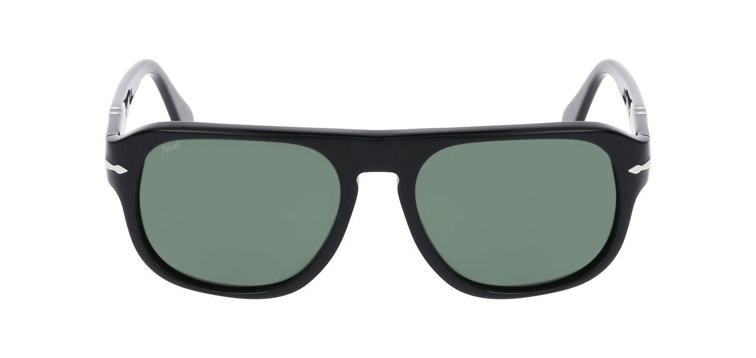 Persol Rechteckig Sonnenbrillen 0PO3310S Schwarz für Damen/Herren
