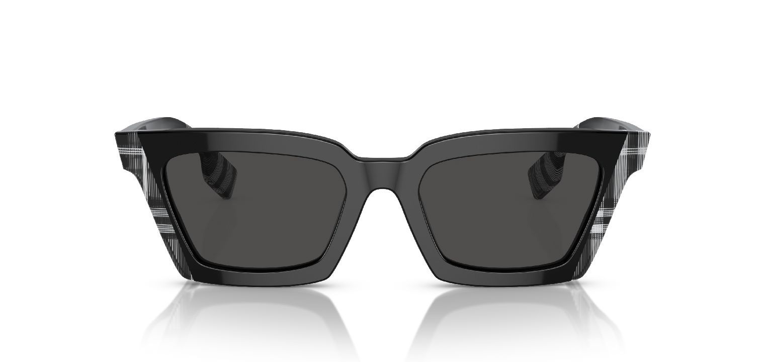 Burberry Carré Sunglasses 0BE4392U Black for Woman