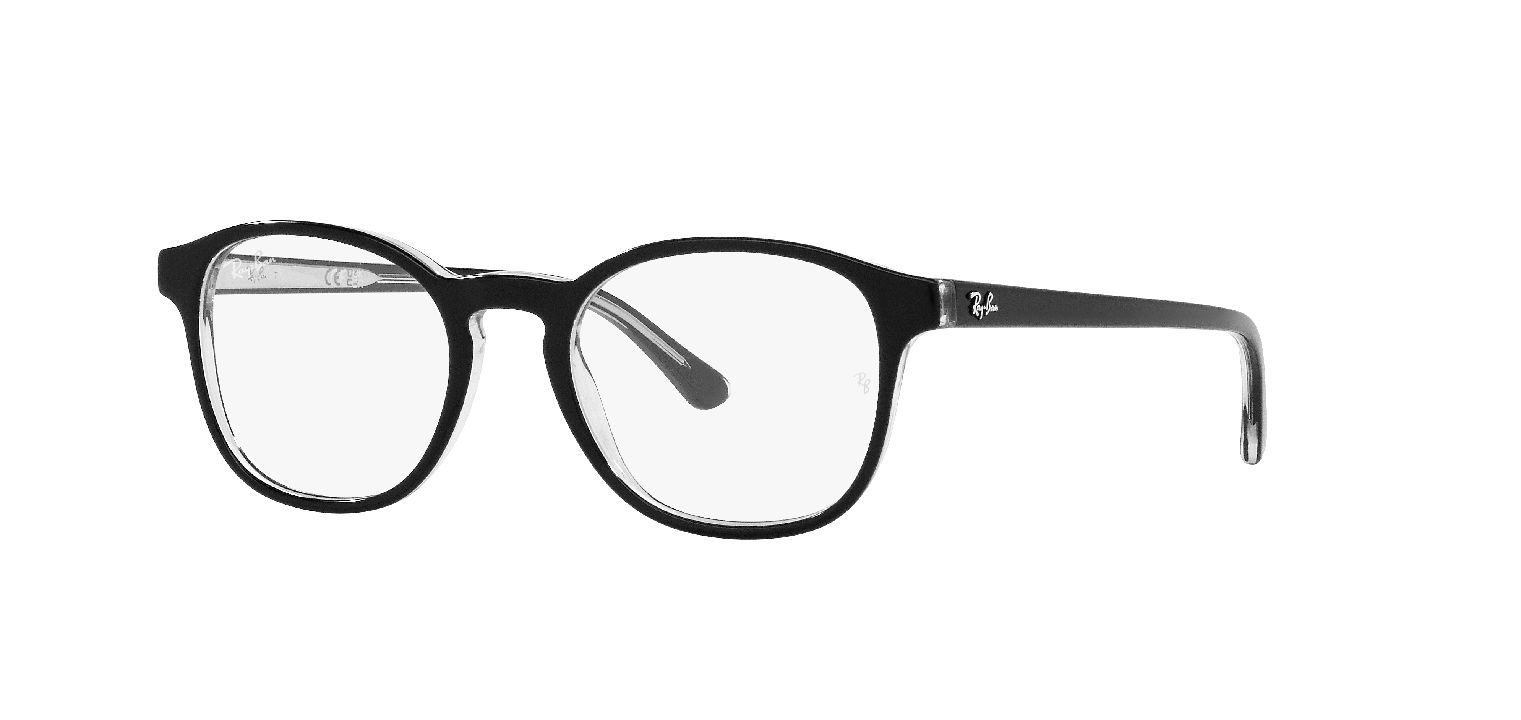 Ray-Ban Rund Brillen 0RX5417 Schwarz für Herr-Dame