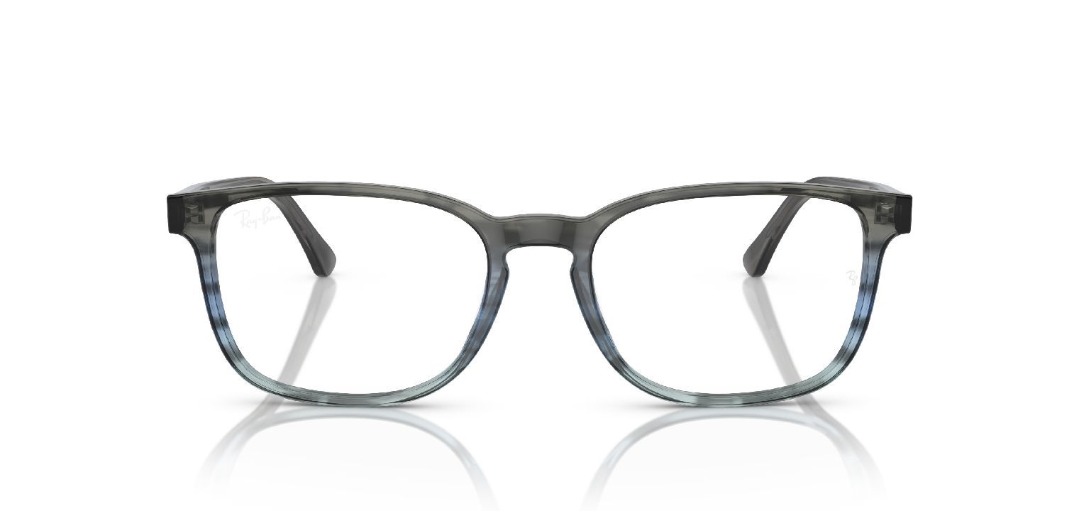 Ray-Ban Quadratisch Brillen 0RX5418 Grau für Herr-Dame