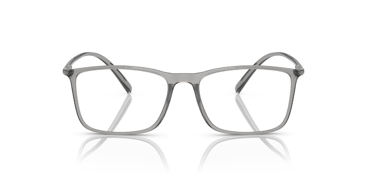 Giorgio Armani Rectangle Eyeglasses 0AR7244U Grey for Man