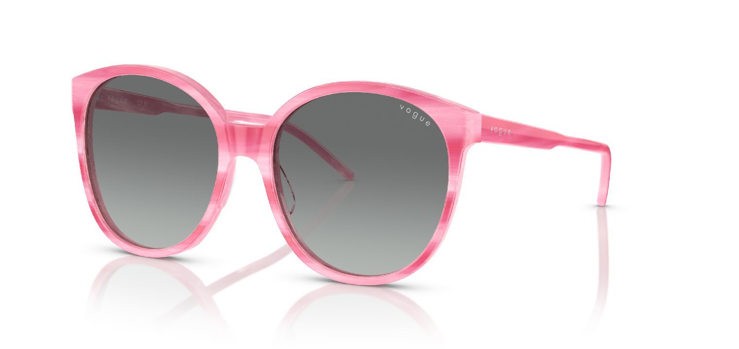 Lunettes de soleil Vogue Ronde 0VO5509S Rose pour Femme