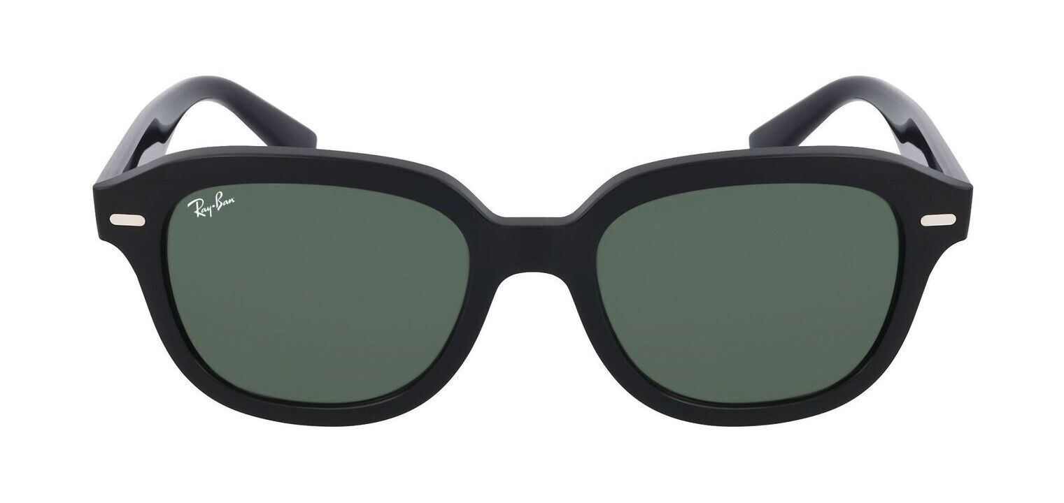 Lunettes de soleil Ray-Ban Carré 0RB4398 Noir pour Homme-Femme