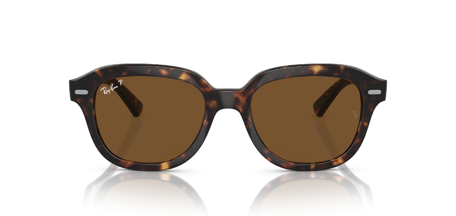 Lunettes de soleil Ray-Ban Carré 0RB4398 Ecaille pour Homme-Femme