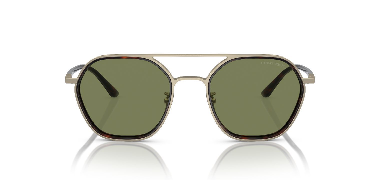 Giorgio Armani Quadratisch Sonnenbrillen 0AR6145 Gold für Herr