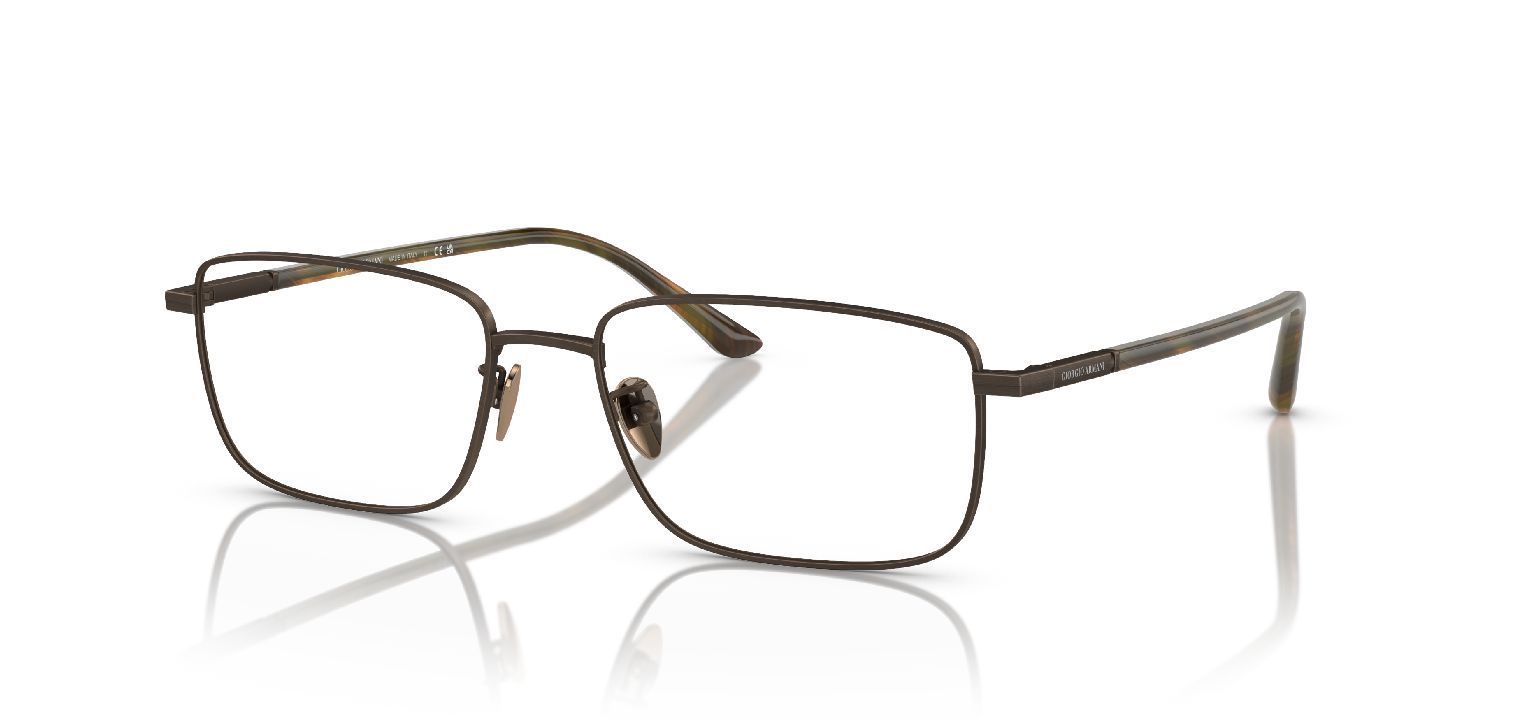 Giorgio Armani Rechteckig Brillen 0AR5133 Bronze für Herr