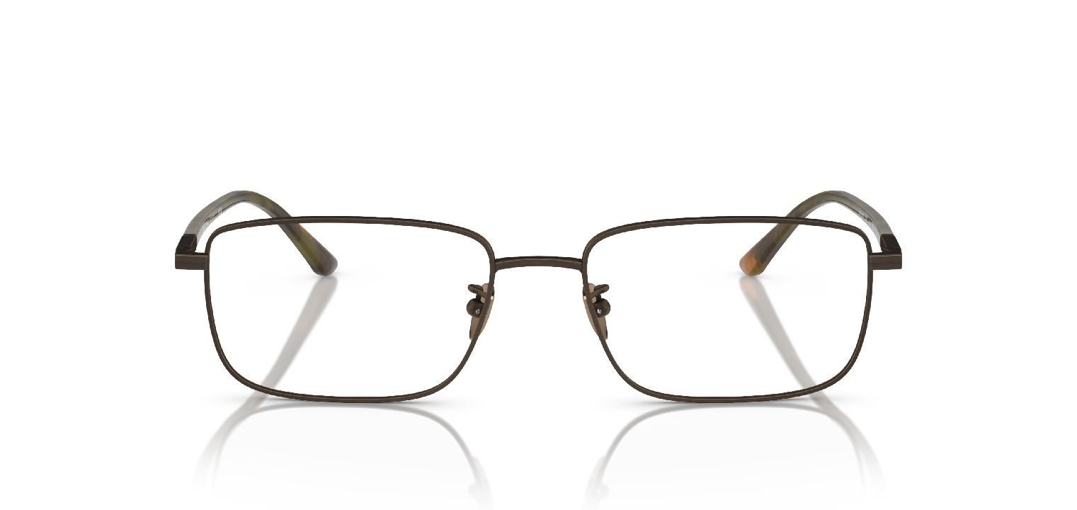 Lunettes de vue Giorgio Armani Rectangle 0AR5133 Bronze pour Homme
