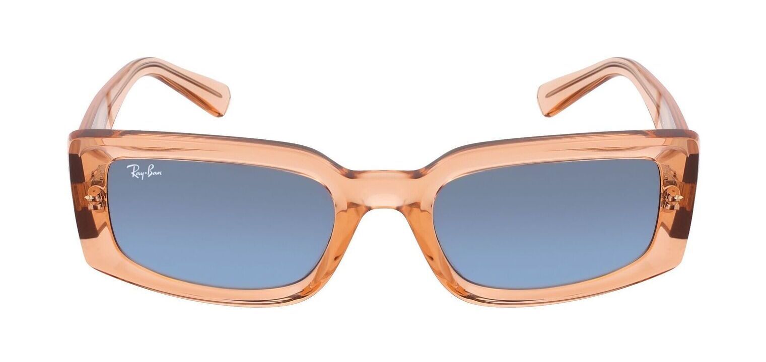 Lunettes de soleil Ray-Ban Carré 0RB4395 Orange pour Homme-Femme