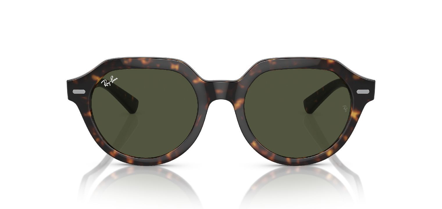 Ray-Ban Quadratisch Sonnenbrillen 0RB4399 Schildpatt für Damen/Herren