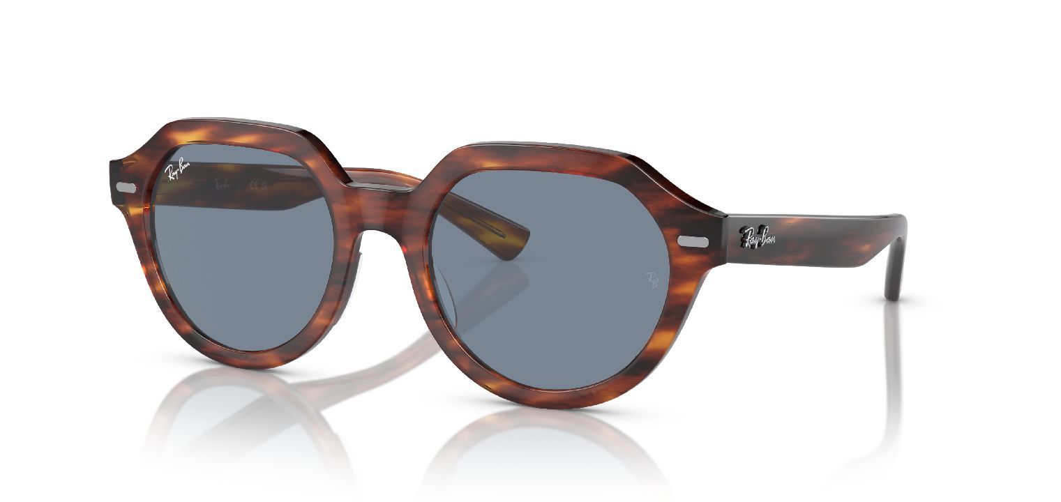 Ray-Ban Quadratisch Sonnenbrillen 0RB4399 Schildpatt für Damen/Herren