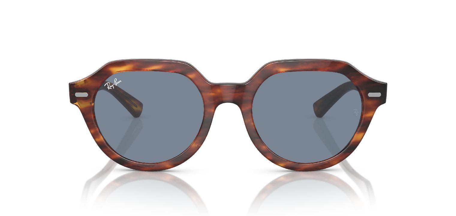 Ray-Ban Quadratisch Sonnenbrillen 0RB4399 Schildpatt für Damen/Herren