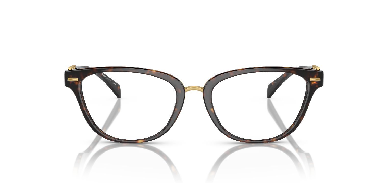 Versace Schmetterling Brillen 0VE3336U Schildpatt für Dame