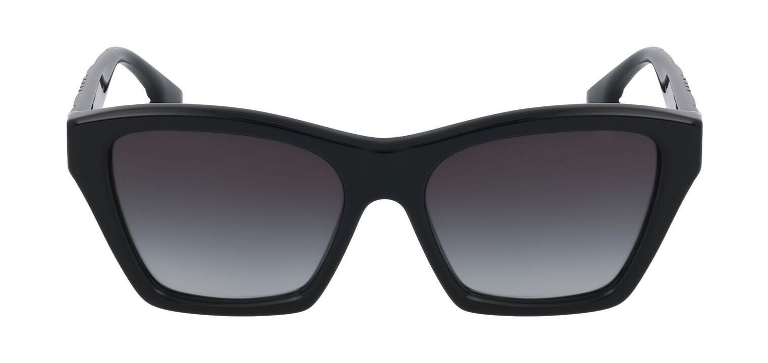 Burberry Quadratisch Sonnenbrillen 0BE4391 Schwarz für Dame