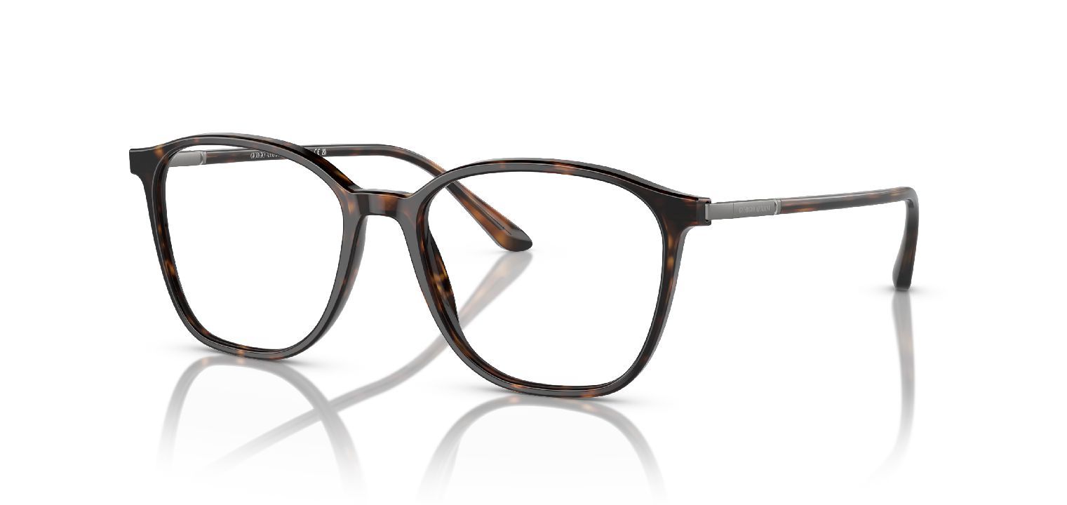 Lunettes de vue Giorgio Armani Carré 0AR7236 Ecaille pour Homme