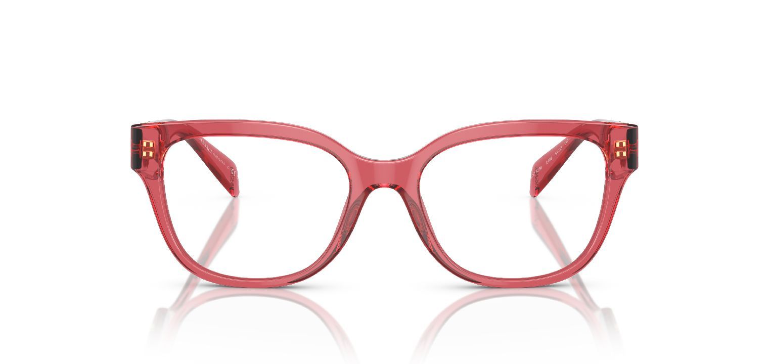 Lunette ovale rouge hotsell