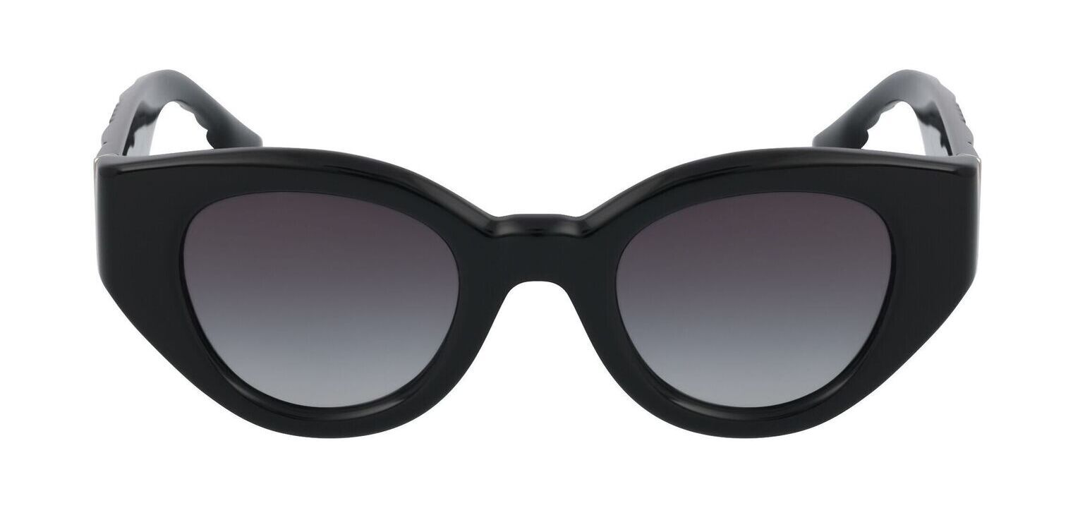 Burberry Round Sunglasses 0BE4390 Black for Woman