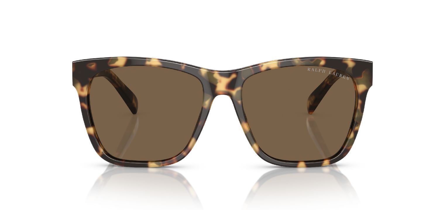 Ralph Lauren Quadratisch Sonnenbrillen 0RL8212 Schildpatt für Dame