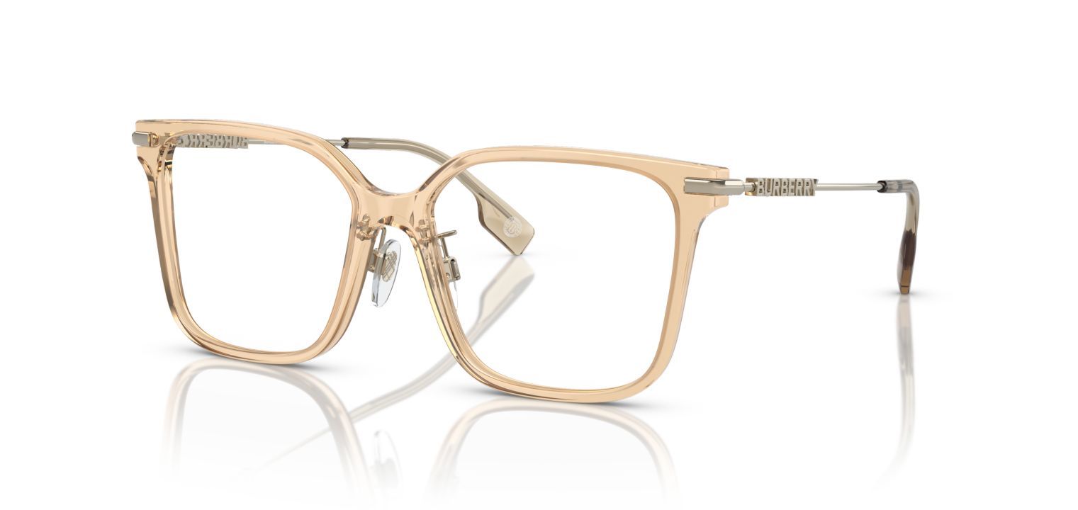 Lunettes de vue Burberry Carré 0BE2376 Marron pour Femme