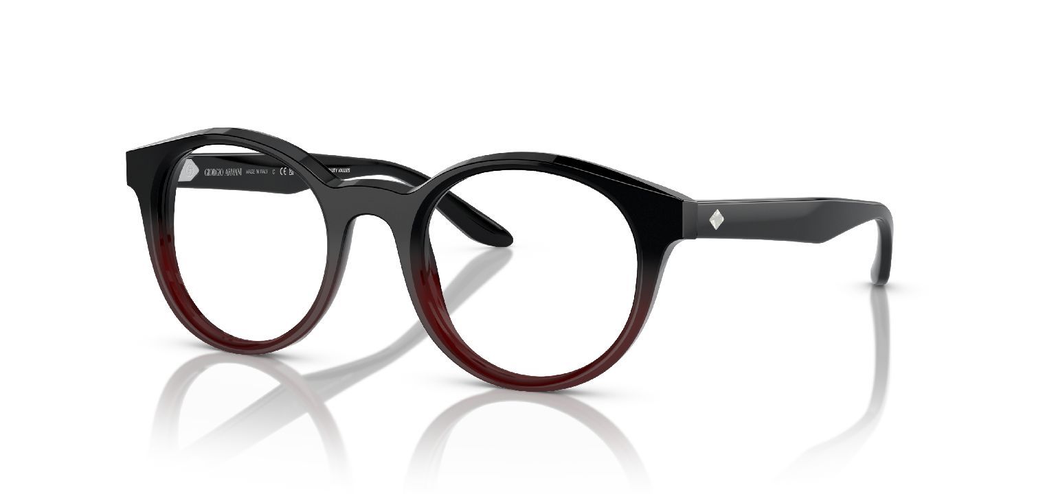 Giorgio Armani Rund Brillen 0AR7239 Schwarz für Dame