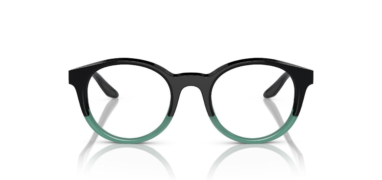 Giorgio Armani Rund Brillen 0AR7239 Schwarz für Dame