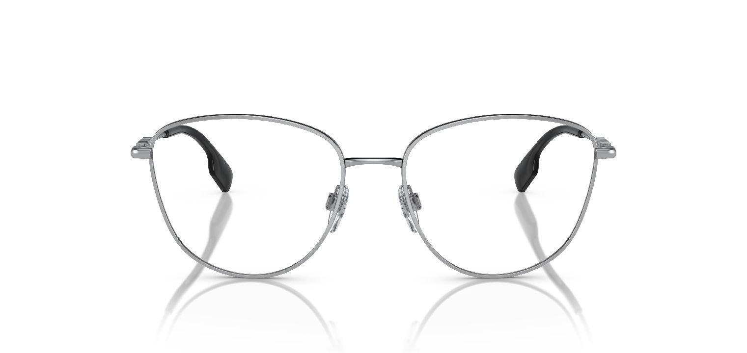 Burberry Round Eyeglasses 0BE1376 Silver for Woman