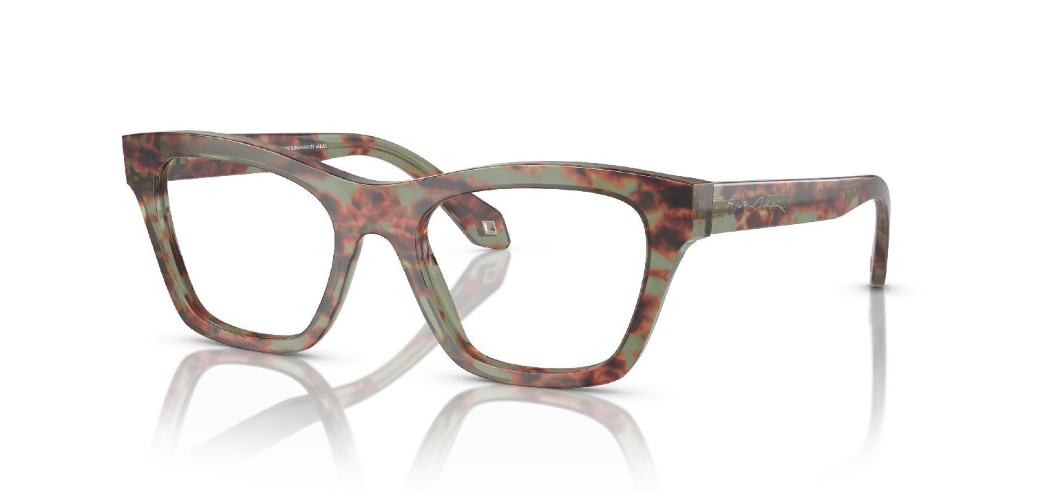 Giorgio Armani Schmetterling Brillen 0AR7240 Grün für Dame