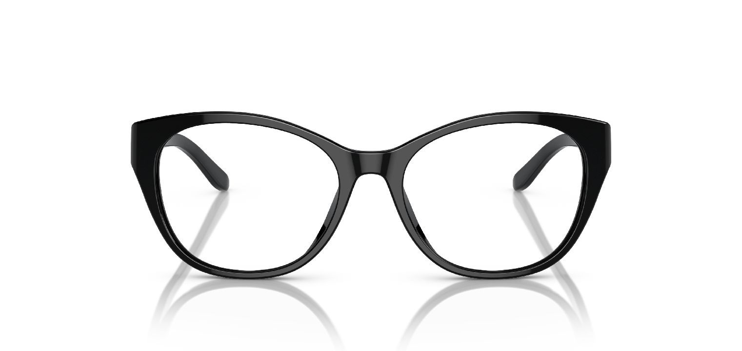 Ralph Lauren Schmetterling Brillen 0RL6235QU Schwarz für Damen